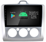 Магнитола для Ford Focus 2 2004-2011 (кондиционер) - Roximo RI-1702M Android 12, ТОП процессор, 8/128Гб, SIM-слот