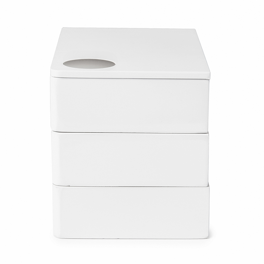 Шкатулка spindle, белая