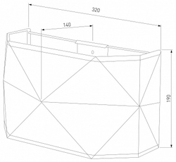 Накладной светильник TK Lighting Kantoor 3315 Kantoor White