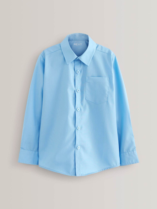 Рубашка школьная для мальчика Next 160-945, 2 шт., Голубой
