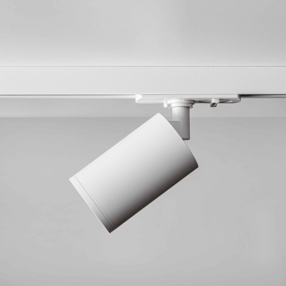 Однофазный трековый светильник под лампу GU10 MKL-1-GU10-W Белый