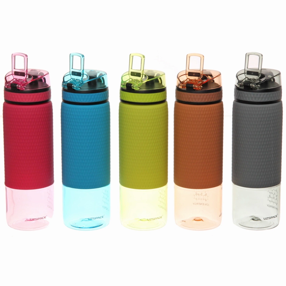 Бутылка спортивная UZSPACE Diamond 5057 с емкостью для фруктов (680 мл)