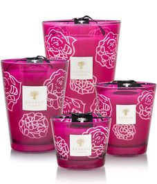 Burgundy, свеча Collectible Roses MAX 24, Baobab Collection