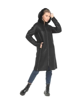 дубленка женская натуральная длинная зима Турция