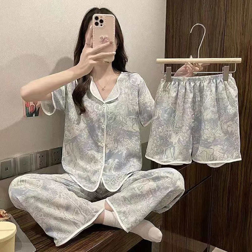 Женский домашний комплект-тройка