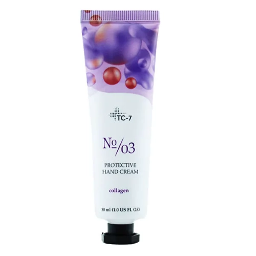 Защитный крем для рук с коллагеном TC-7 Protective Hand Cream Collagen №03, 30мл