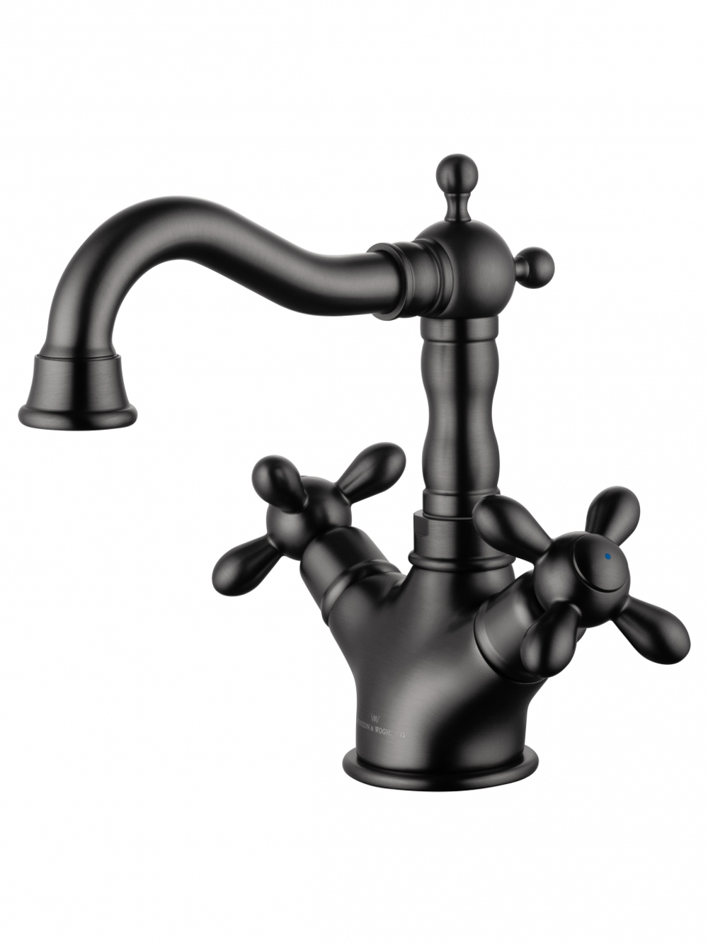 Смеситель для раковины WONZON & WOGHAND RETRO, Темный графит (WW-88139020-BGM)