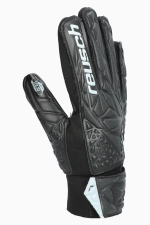 Вратарские перчатки Reusch Attrakt Starter Solid Finger Support Junior - черный