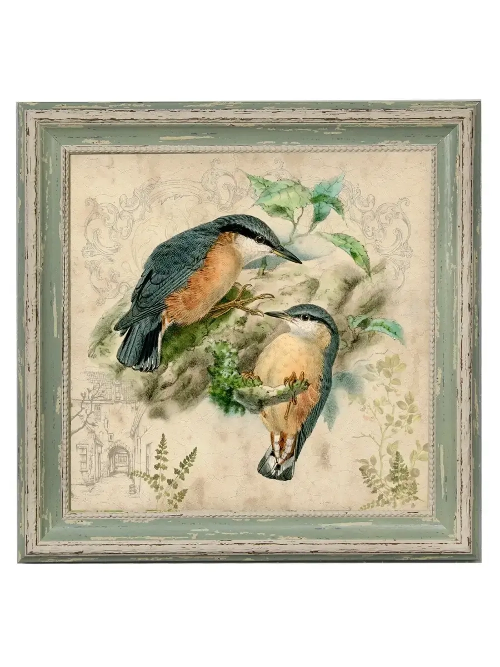 Картина на стену интерьерная на холсте 34*34 см