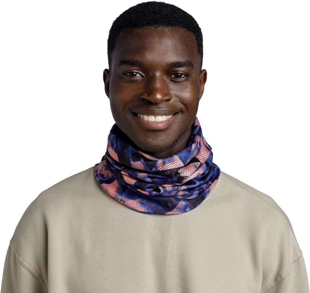 Тонкая зимняя бандана Buff Thermonet Matika Multi