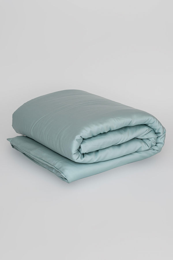 Пододеяльник 200x200 German Grass Sea Wave Brilliant бирюзовый Бирюзовый