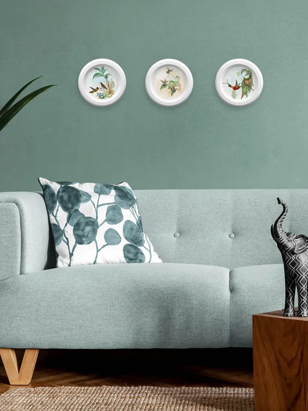 Картины на стену интерьерная на холсте 3 шт 17.5 см