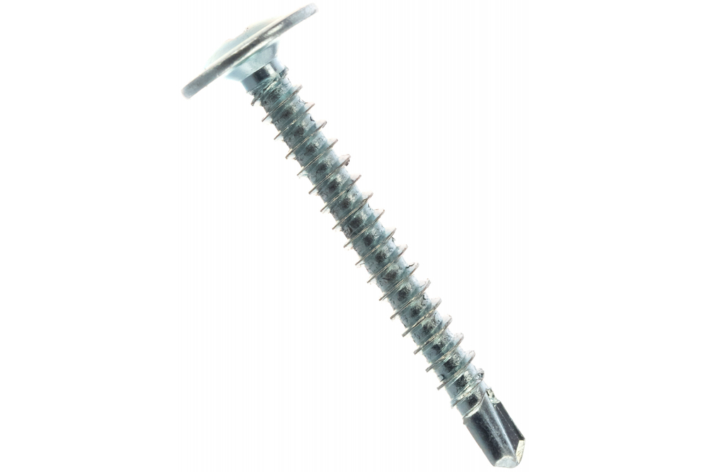 САМОРЕЗЫ СТРОЙБАТ Д/ТОНК/ПЛАСТИН ОЦИНК С БУРОМ 4,2Х32 750ШТ