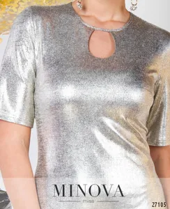 Платье 240-металлик Minova