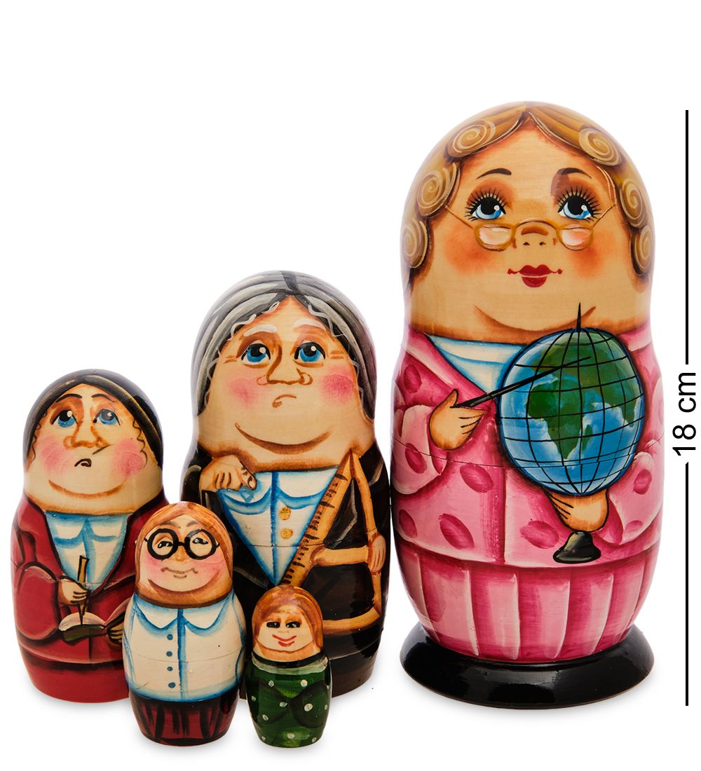 Народные промыслы МР-24/ 88-K Матрешка 5м «Профессия»