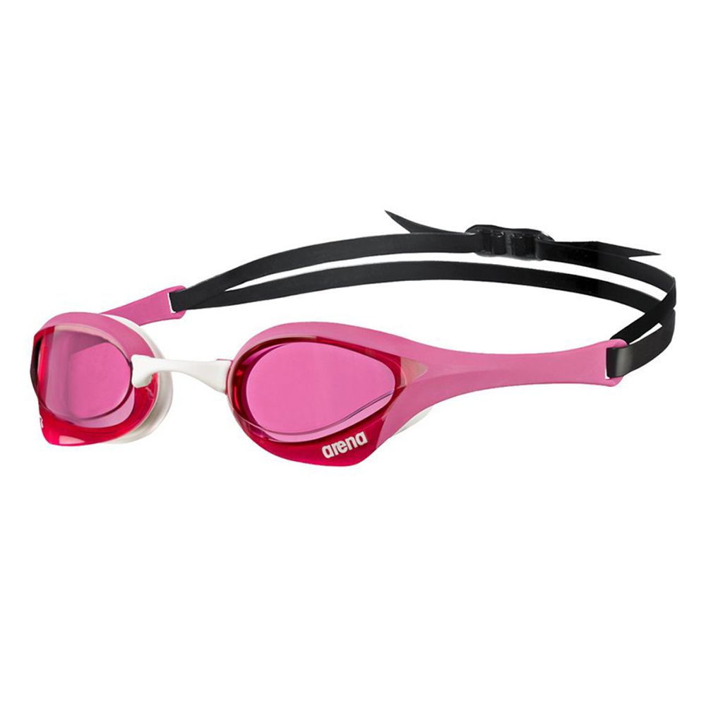 Очки для плавания Arena Cobra Ultra Swipe розовые линзы