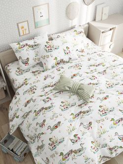 Простынь Сказка "Утки" 150х215 см, перкаль