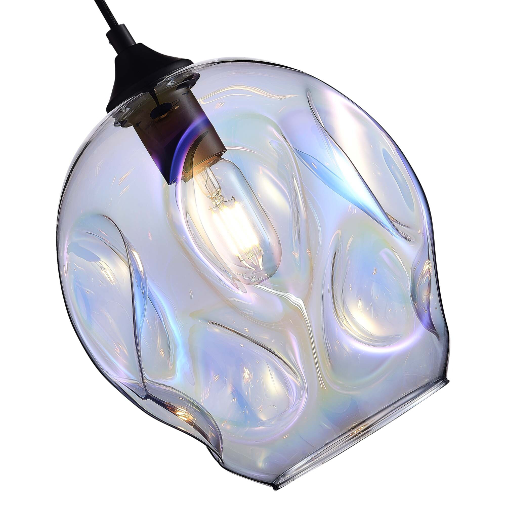 SL1188.413.01 Подвес ST-Luce Черный/Радужный E27 1*60W