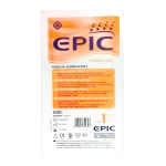 Перчатки латексные хирургические стерильные неопудренные анатомические Epic SG PF размер 6,0 50 пар