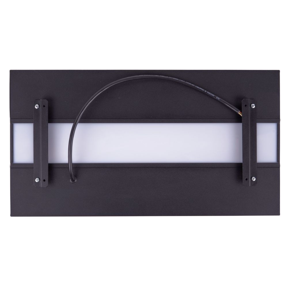 ULO-K16B 2x16W-4000K-L50 5W-3000K IP44 BLACK Светильник линейный светодиодный подвесной с фоновой подсветкой. Белый свет 4000К. Алюминий. Цвет черный. TM Uniel