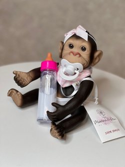 Кукла Marina and Pau 26cм Baby Monkey, виниловая (390)
