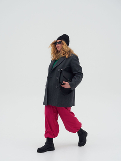 Брюки палаццо (с шерстью)