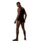 Мужское боди черное Doreanse Man Bodysuit 3010