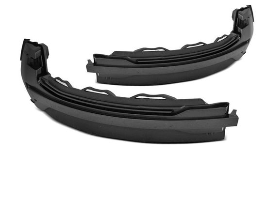 Повторители указателей поворота в зеркала для Audi A3 8V (12-16) светодиодные динамические темные