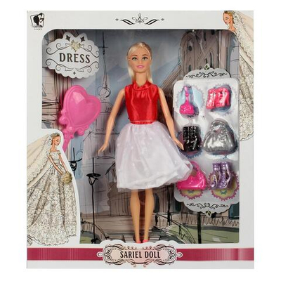 Кукла тип Модель с аксесс., коробка 8856-A