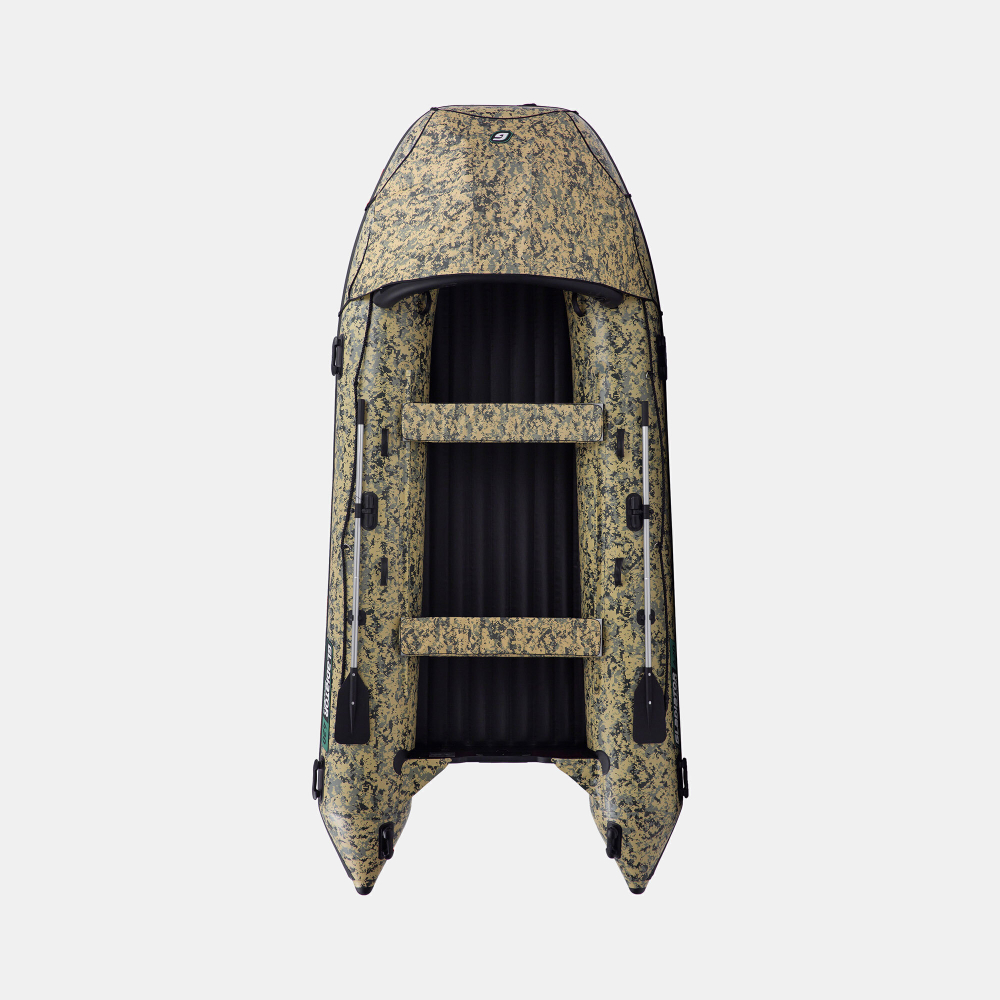 Надувная лодка GLADIATOR E420PRO цифровой камуфляж