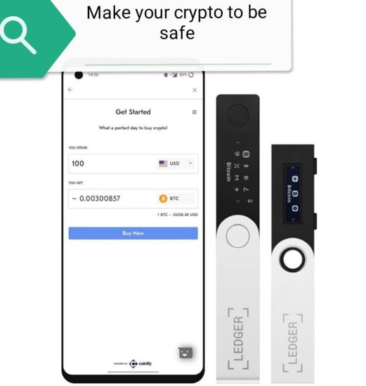 Флешка Ledger Nano x, черный