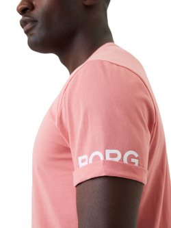 Мужская теннисная футболка Björn Borg Breeze T-Shirt - lantana