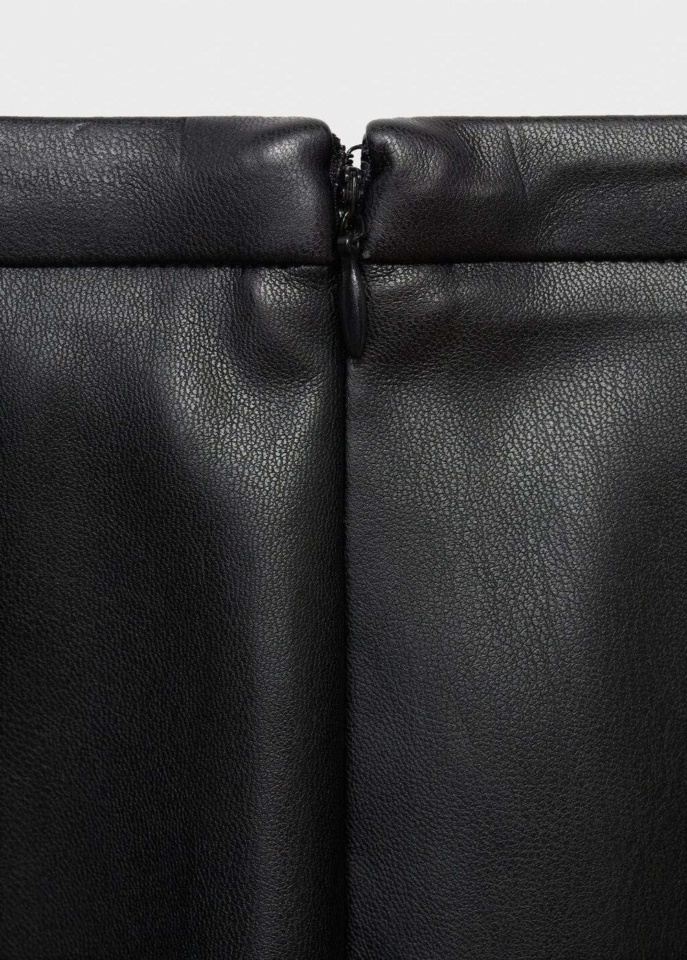 Миди-юбка из искусственной кожи