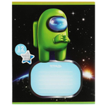 Тетрадь А5 12л. клетка, диз 2 "Космонавты" (Умка)