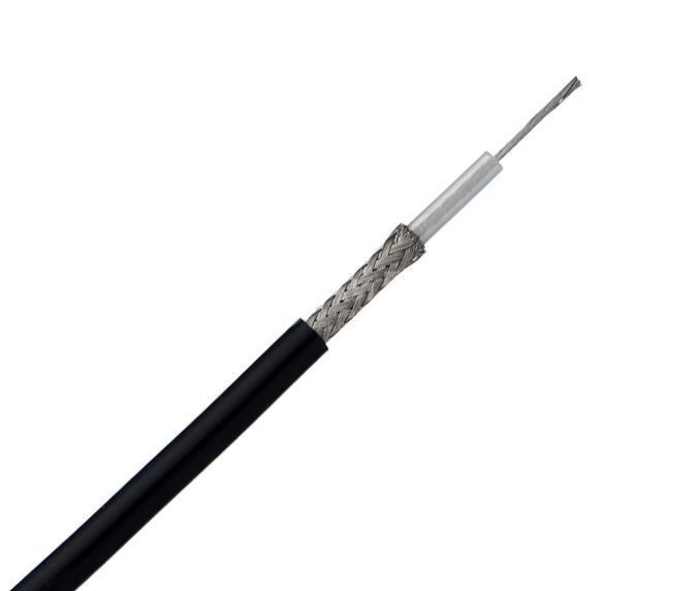 Кабель коаксиальный Hyperline COAX-RG58-500