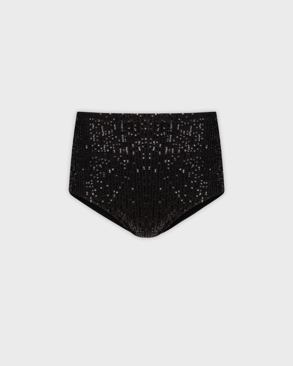Трусики из пайетки черные