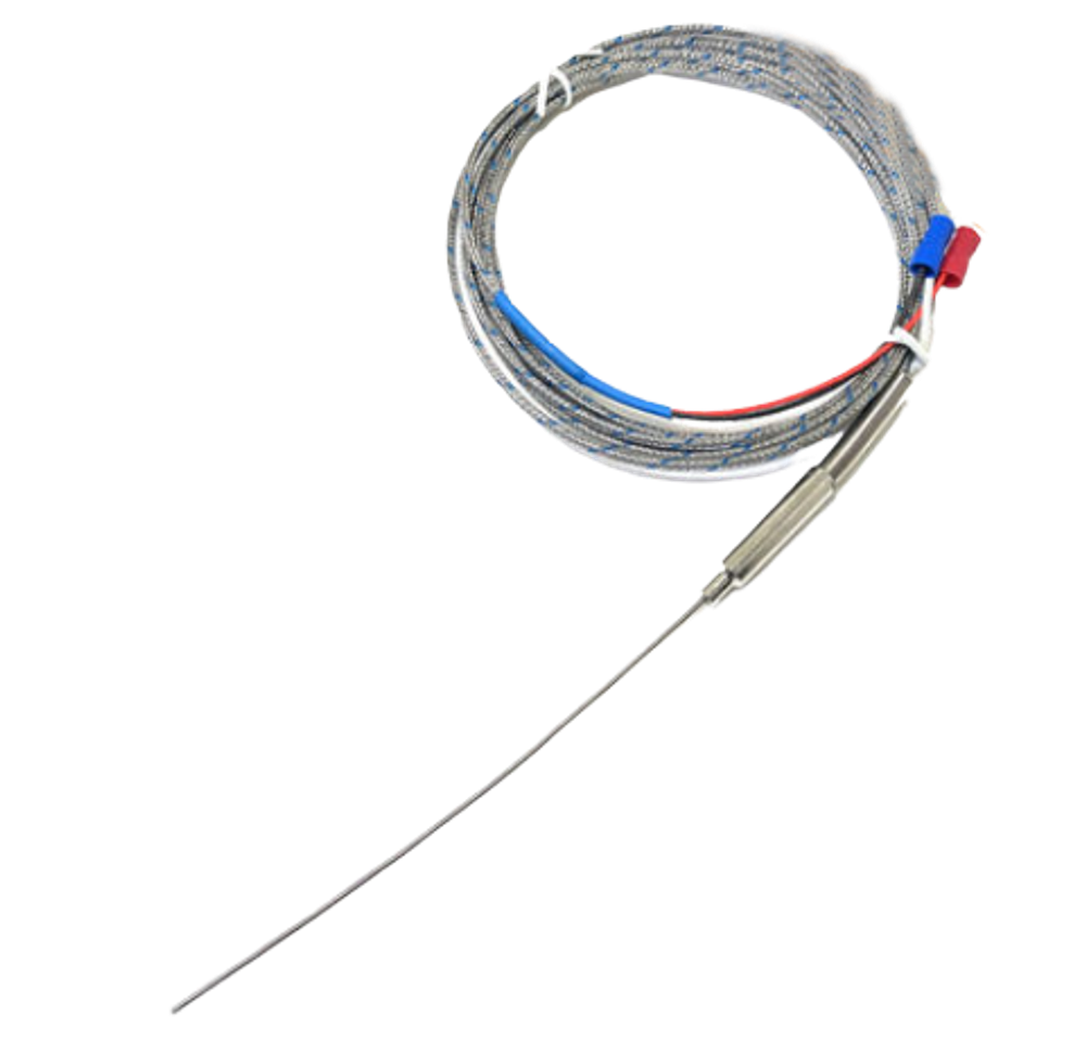 Термопара из нержавеющей стали WRNK-191, тип K, D2мм, L300mm, 1.5м (0~1100°C)