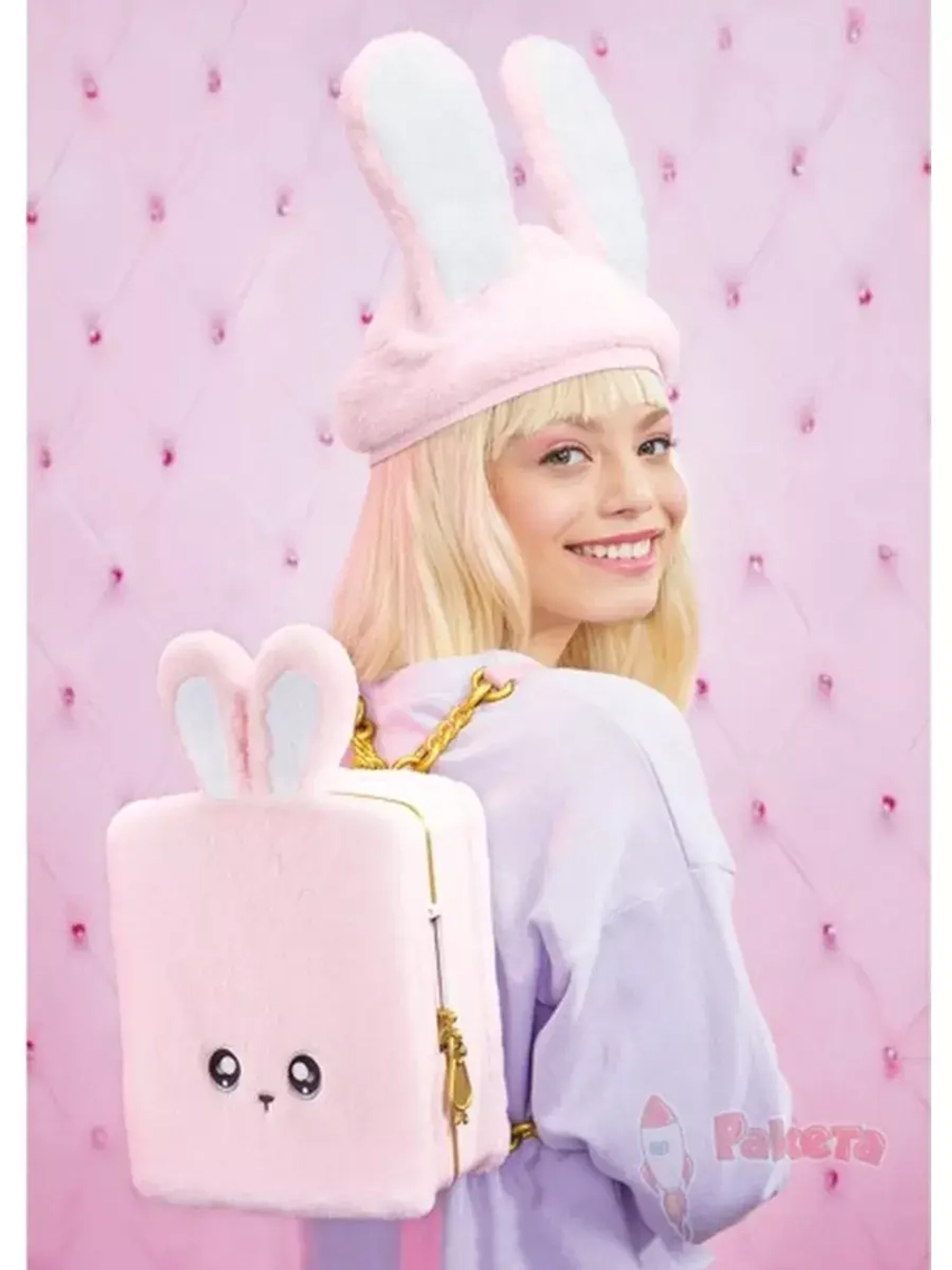 Рюкзак-спальня Na Na Na Backpack Bedroom Pink Bunny