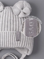 Шапка вязаная демисезонная для девочки