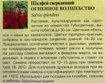Сальвия (Шалфей ) Огненное волшебство  0,1 г СМЦ-757