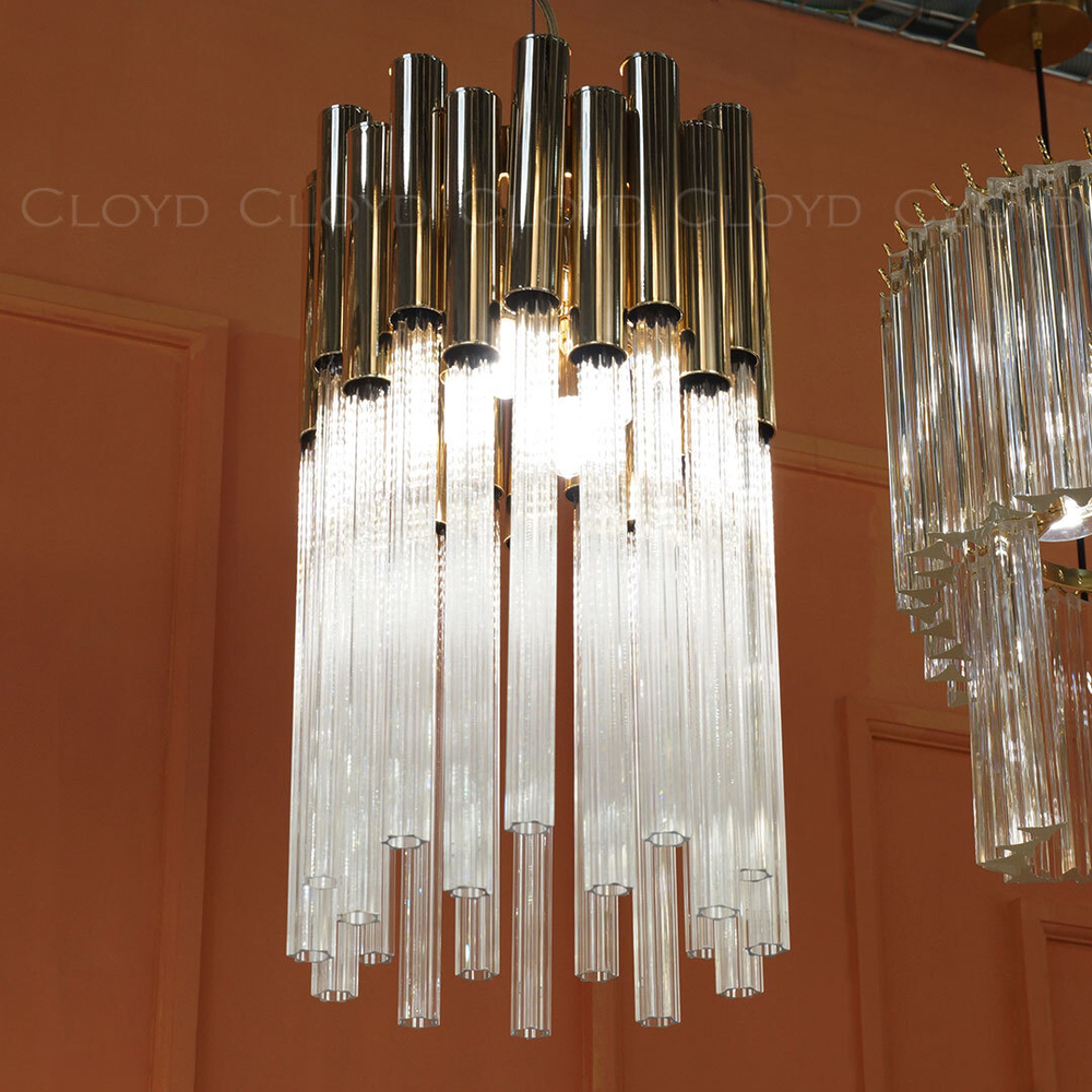 Подвесной светильник Cloyd MASSOLIT P4 / Ø25 см - золото (арт.11512)