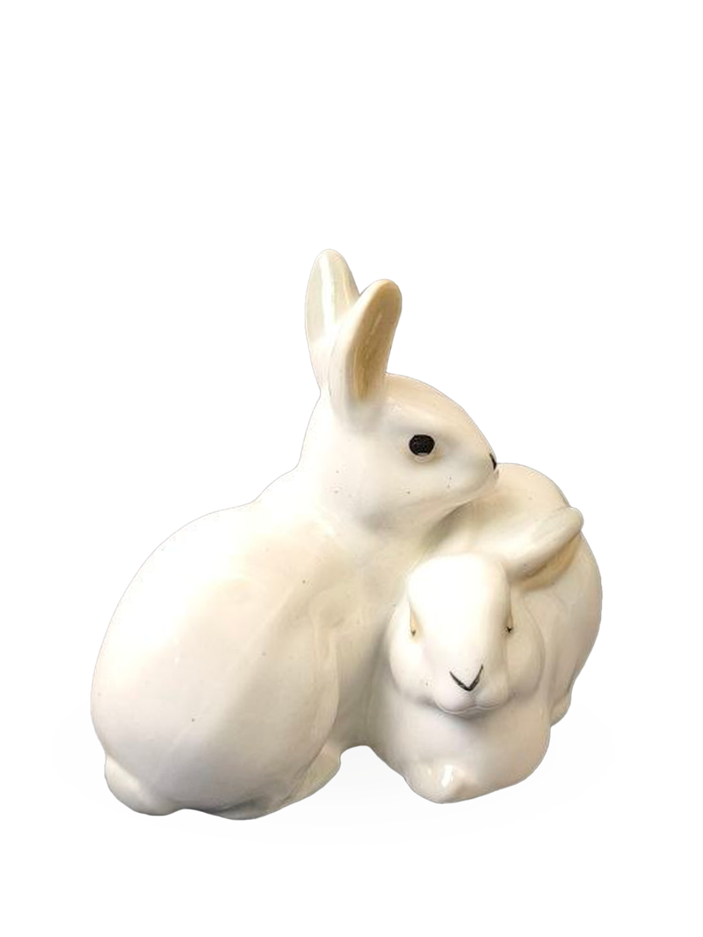 Фарфоровая статуэтка "Зайцы" Артель, СССР, 1960-1980 гг.