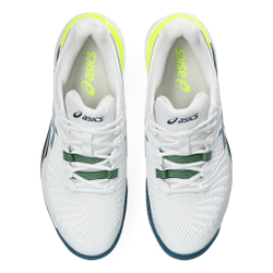 Мужские теннисные кроссовки ASICS Gel-Resolution 9 Clay Court Shoe Men - White, Petrol