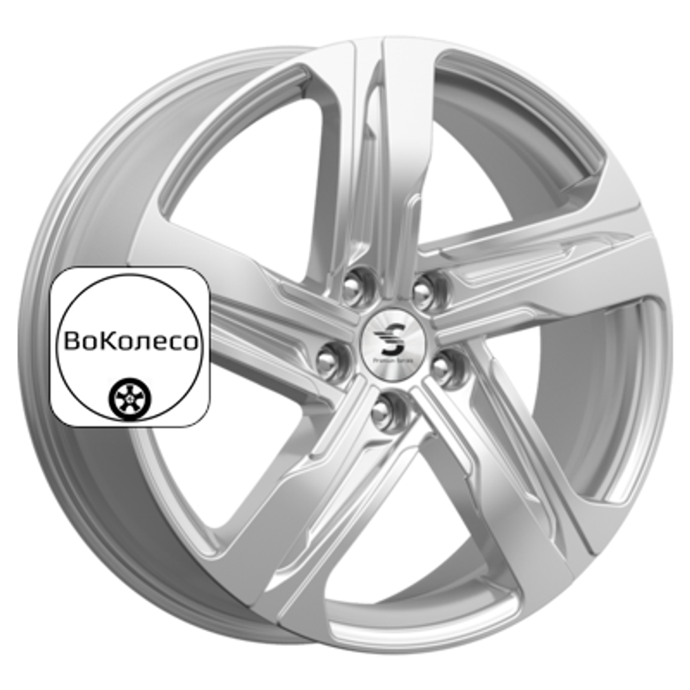 7,5x19/5x114,3 ET53 D67,1 КР004 (Tucson) Elite Silver Premium Series