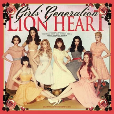 Альбом GIRLS' GENERATION - LION HEART 5th Album