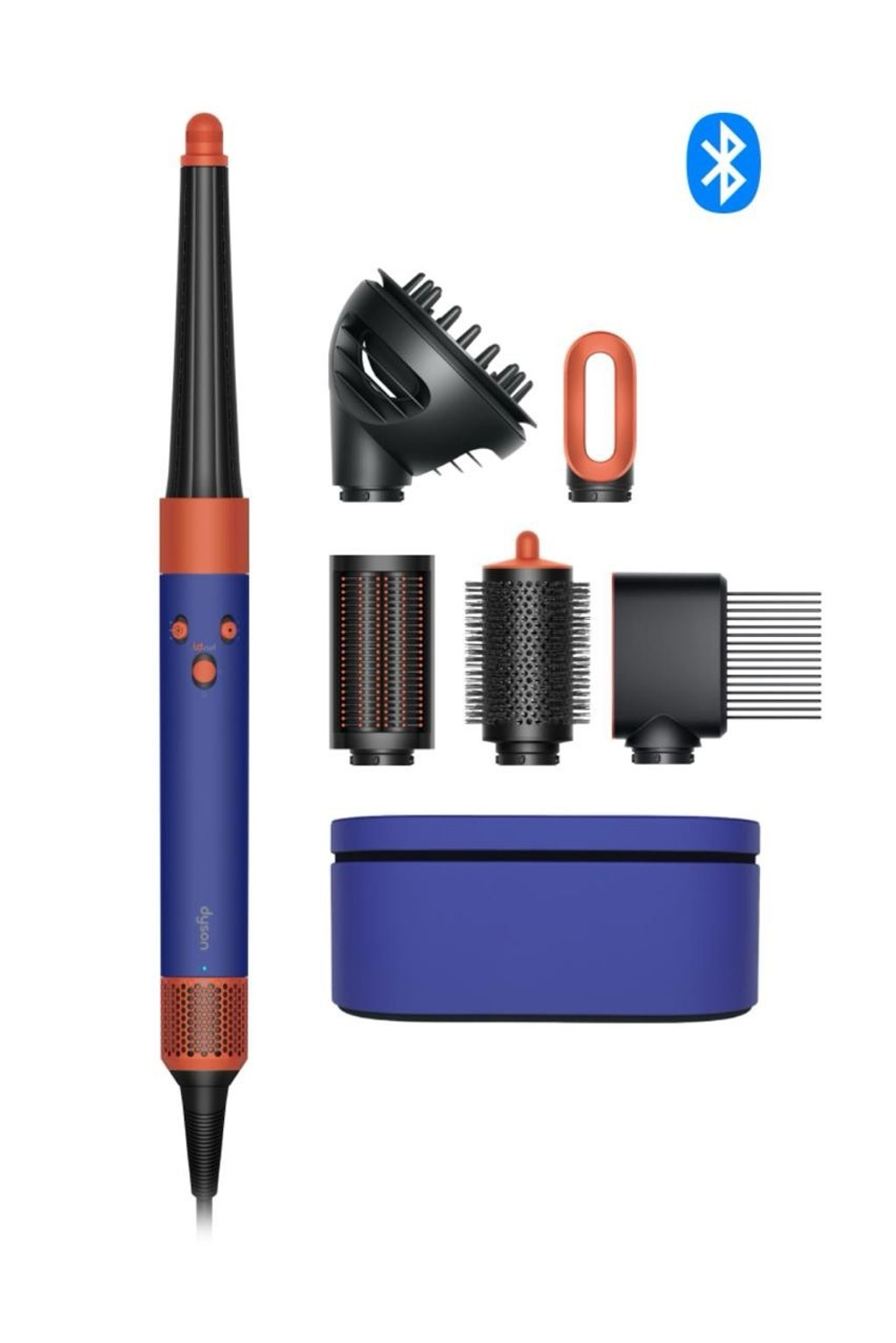 Стайлер Dyson Airwrap Complete Long HS08Diffuse Vinca Blue/Topaz Orange (RU)