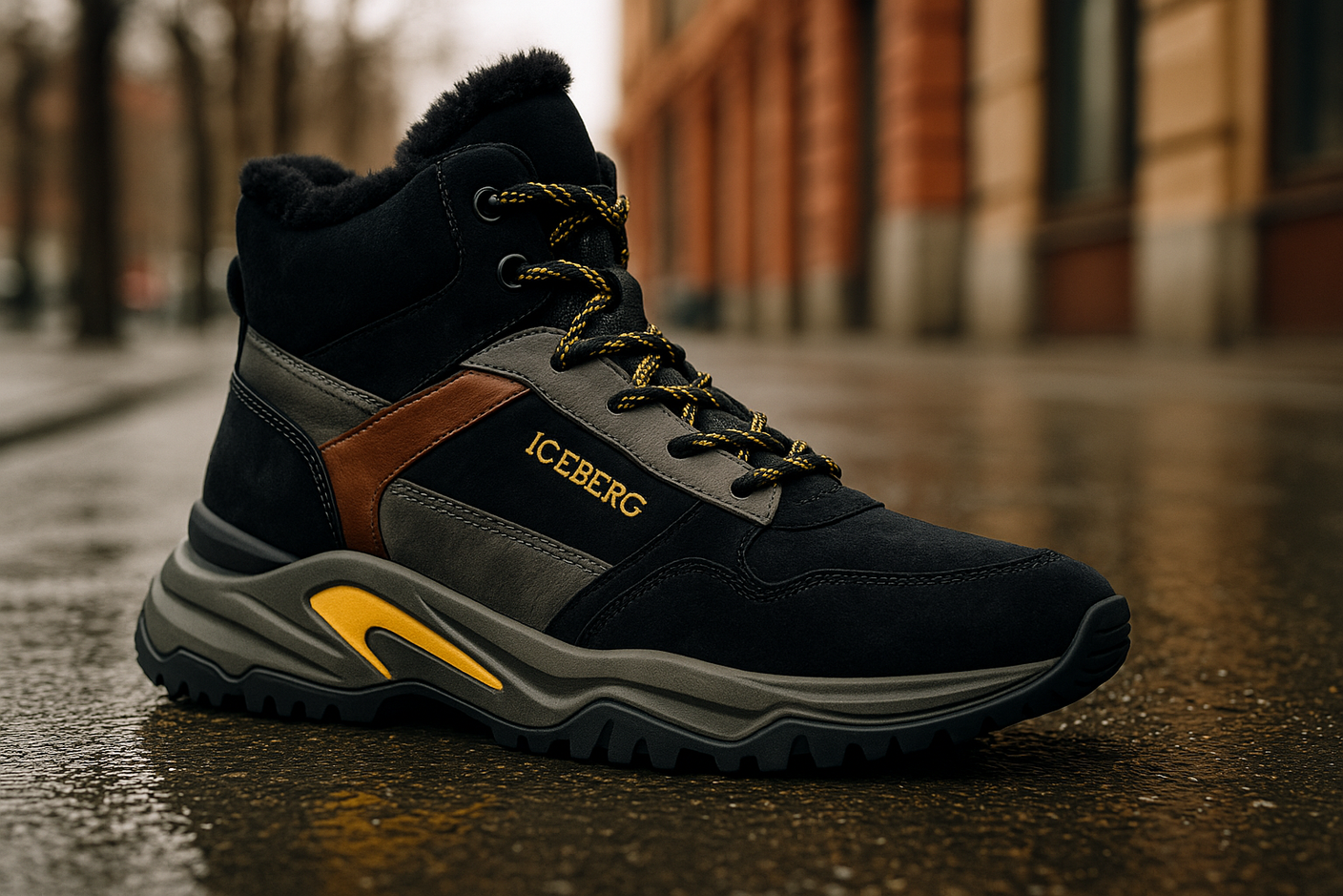 Зимние кроссовки Iceberg мужские