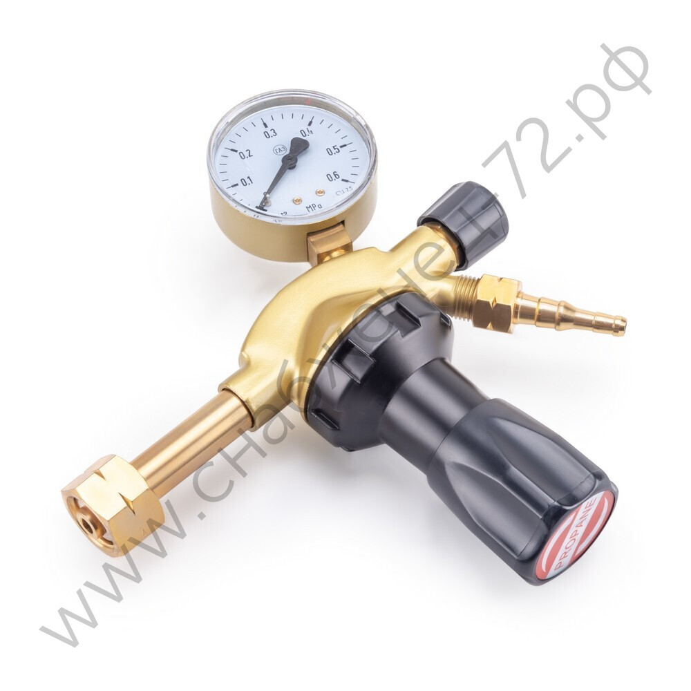Редуктор FoxWeld GRE-2000 (пропановый, 1 манометр, вентиль, пр-во FoxWeld/КНР)