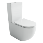 Напольный пристенный унитаз Metropol смыв Торнадо белый CN4001T