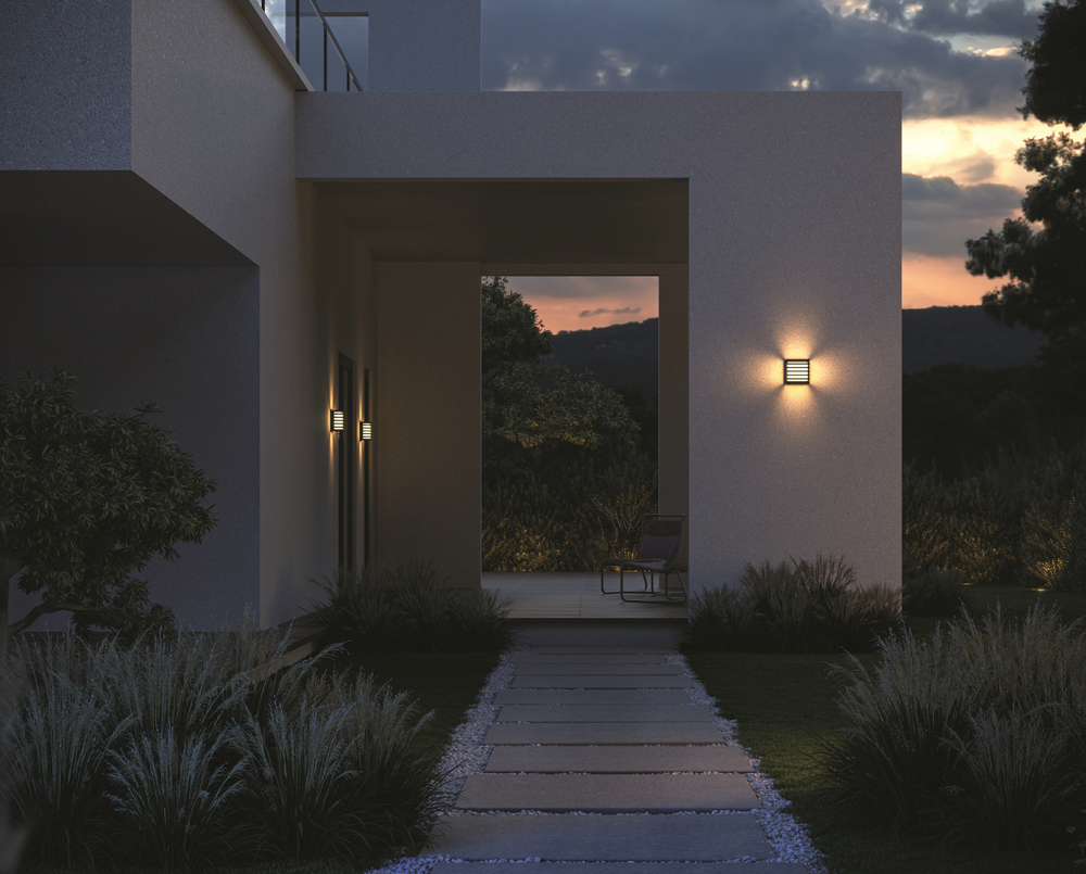 Уличный настенный светильник Outdoor O020WL-L10B4K